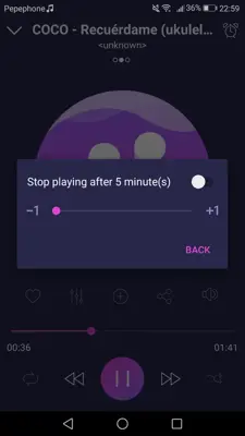 Music Player android App screenshot 4